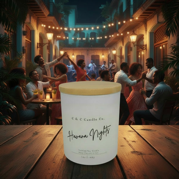 Havana Nights Scented Soy Candle