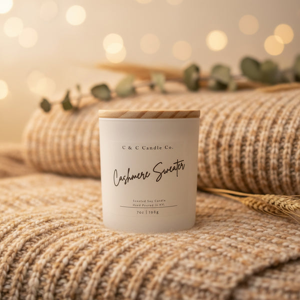 Cashmere Sweater Scented Soy Candle