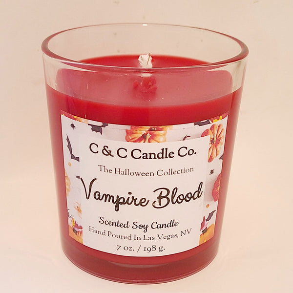 Vampire Blood Scented Soy Blend Candle