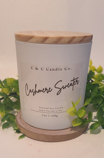 Cashmere Sweater Scented Soy Candle