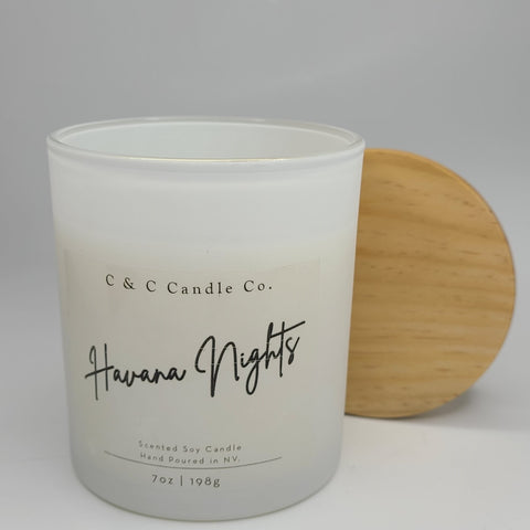 Havana Nights Scented Soy Candle
