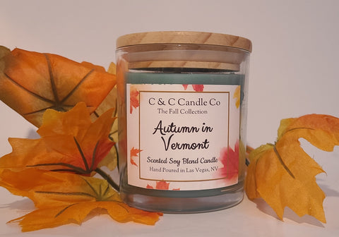 Autumn in Vermont 7 oz. Soy Blend Candle