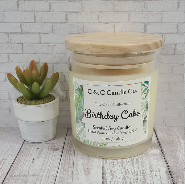 Birthday Cake Scented Candle