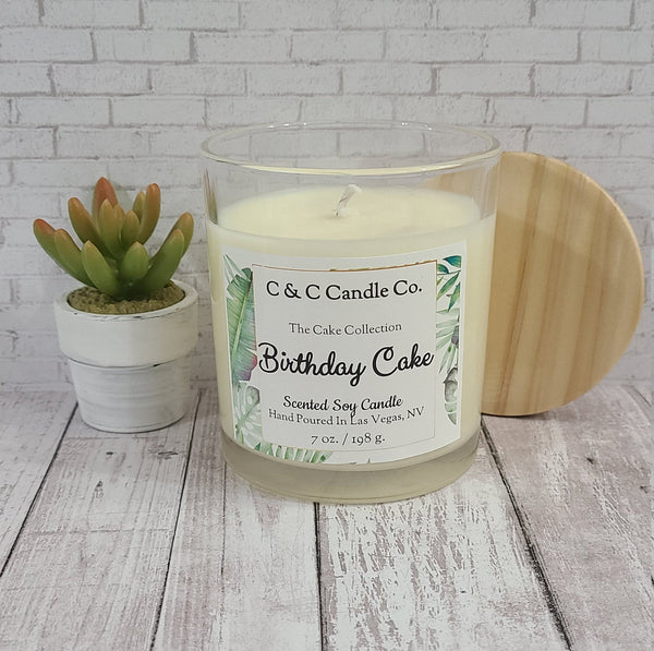 Birthday Cake Scented Candle