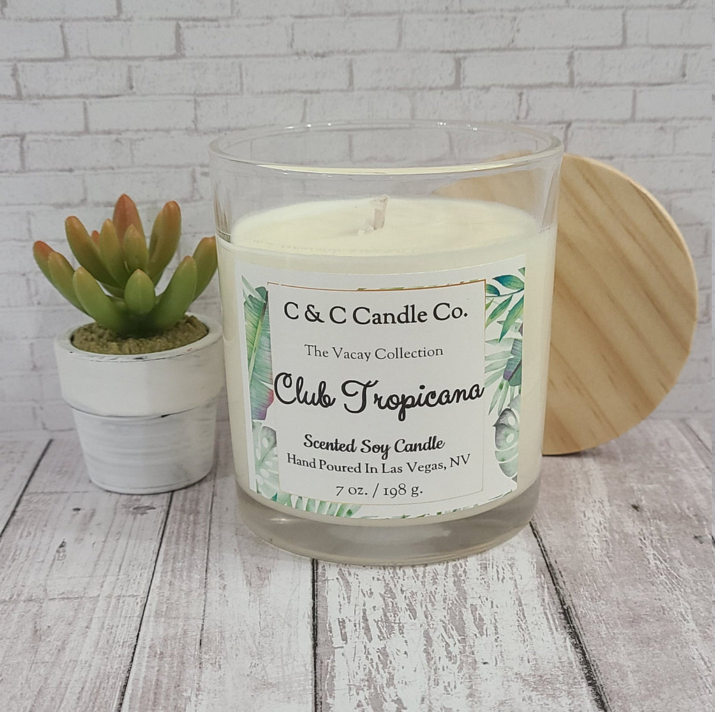 Scented jar candle-soy wax